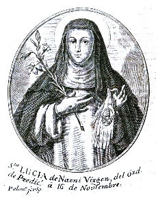 Blessed Lucy of Narni, another stigmatized